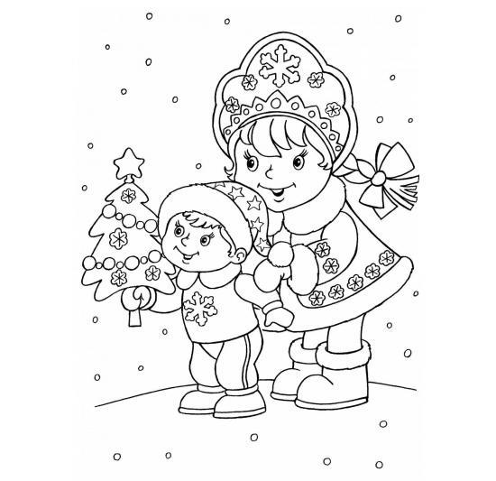 Трафареты и шаблоны Деда Мороза и Снегурочки для вырезания