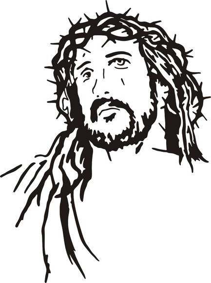 Трафареты  образцы Иисуса Христа  своими руками