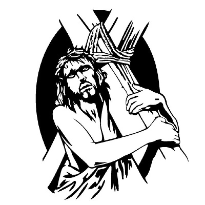 Трафареты  образцы Иисуса Христа  своими руками