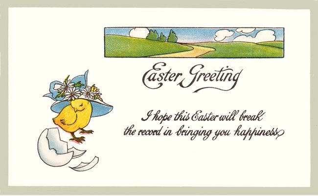Картинки и открытки Easter greetings скачать